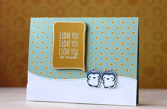 Mama Elephant - Stempelset 4x6" - Love Quotes