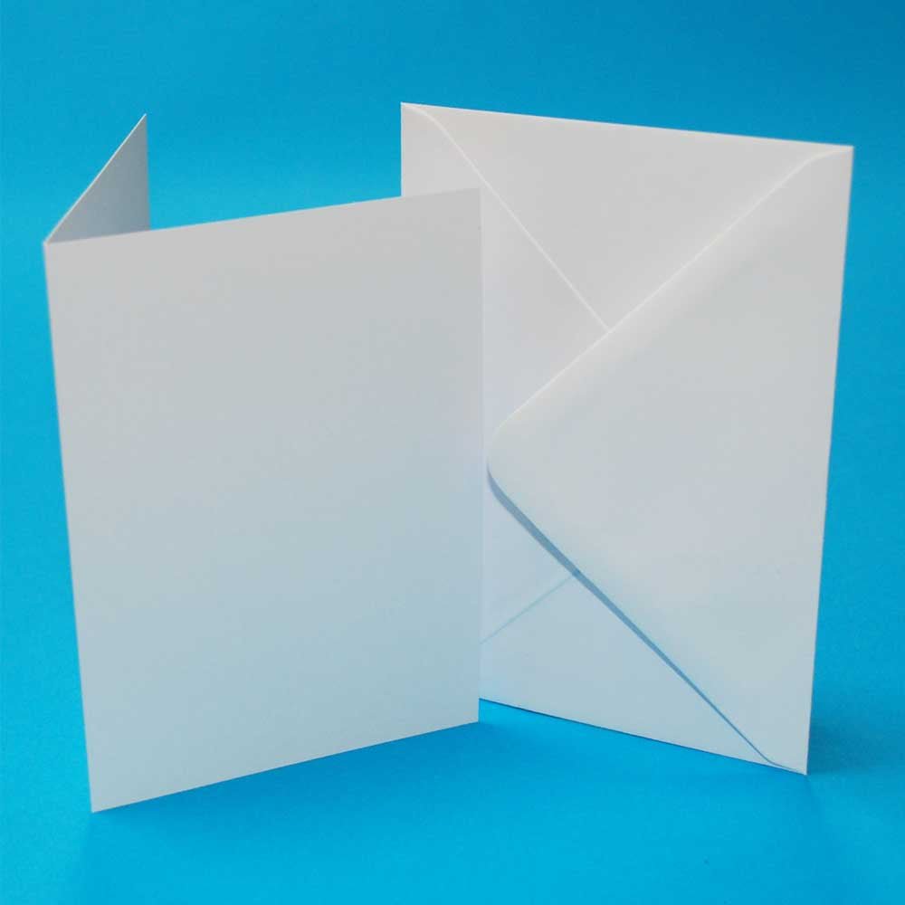 Craft UK - Karten und Umschläge - Weiss - C6