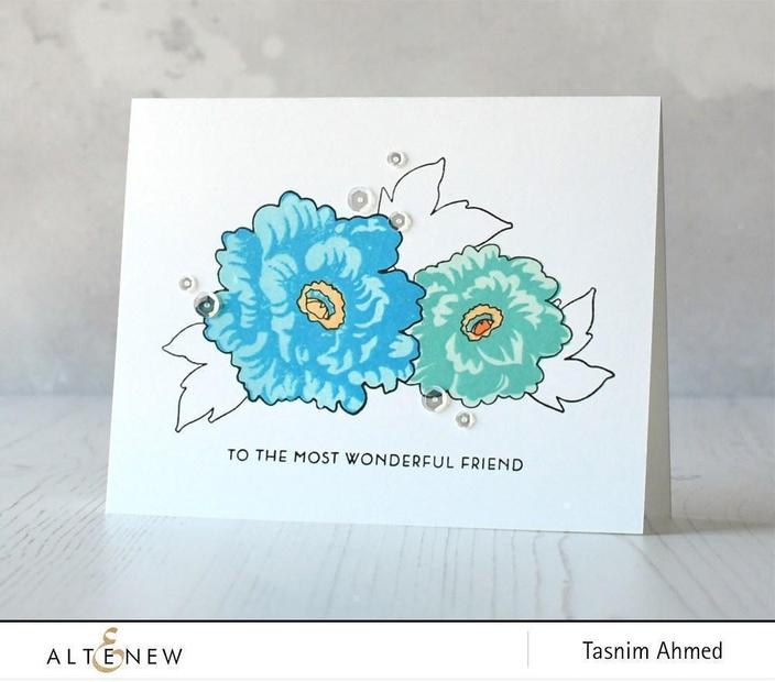Altenew Ethereal Beauty Clear Stamps + Stanzen