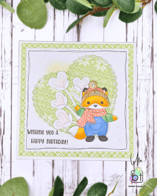 Lawn Fawn Henry’s Build-a-Sentiment Birthday Set