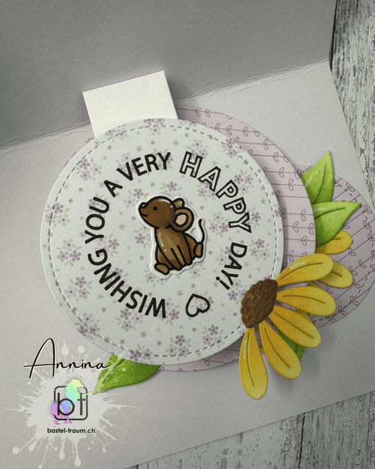 Lawn Fawn reveal wheel circle sentiments Clear Stamp 4x6