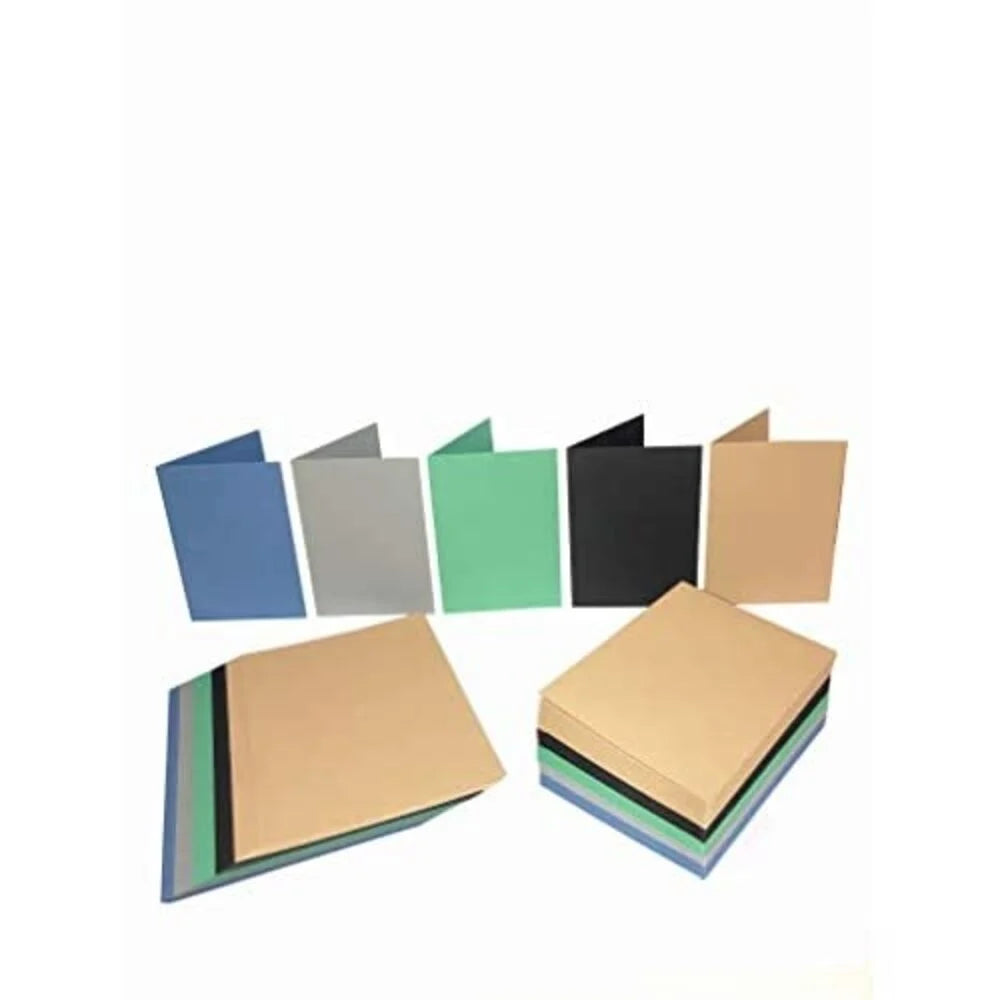 Craft UK Karten & Umschläge C6 50 Stk Deep Colours