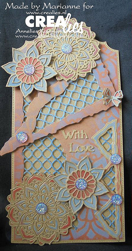 Crealies - Crea-Nest-Lies - Stanzschablonen XXL 62 Mixed Media Formen