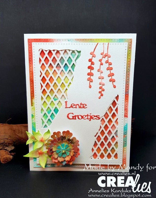 Crealies - Crea-Nest-Lies - Stanzschablonen XXL 62 Mixed Media Formen