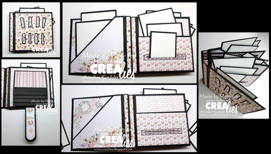 Crealies - Crea-Nest-Lies - Stanzschablonen XXL 85 Quadrat