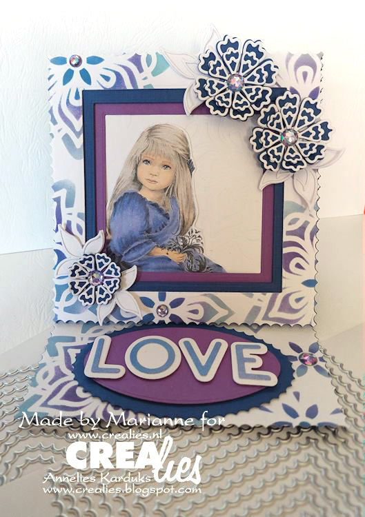 Crealies - Crea-Nest-Lies - Stanzschablonen XXL 85 Quadrat