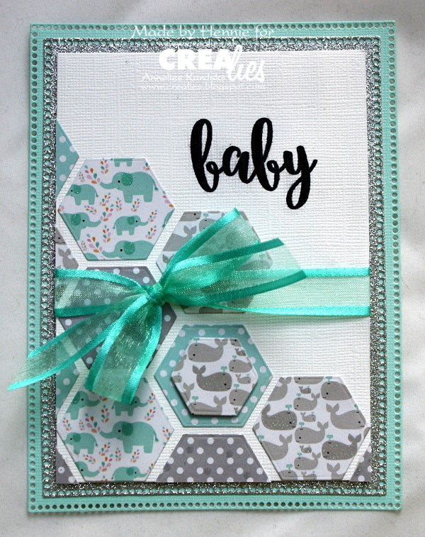 Crealies - Crea-Nest-Lies - Stanzschablonen XXL 87 Rechteck