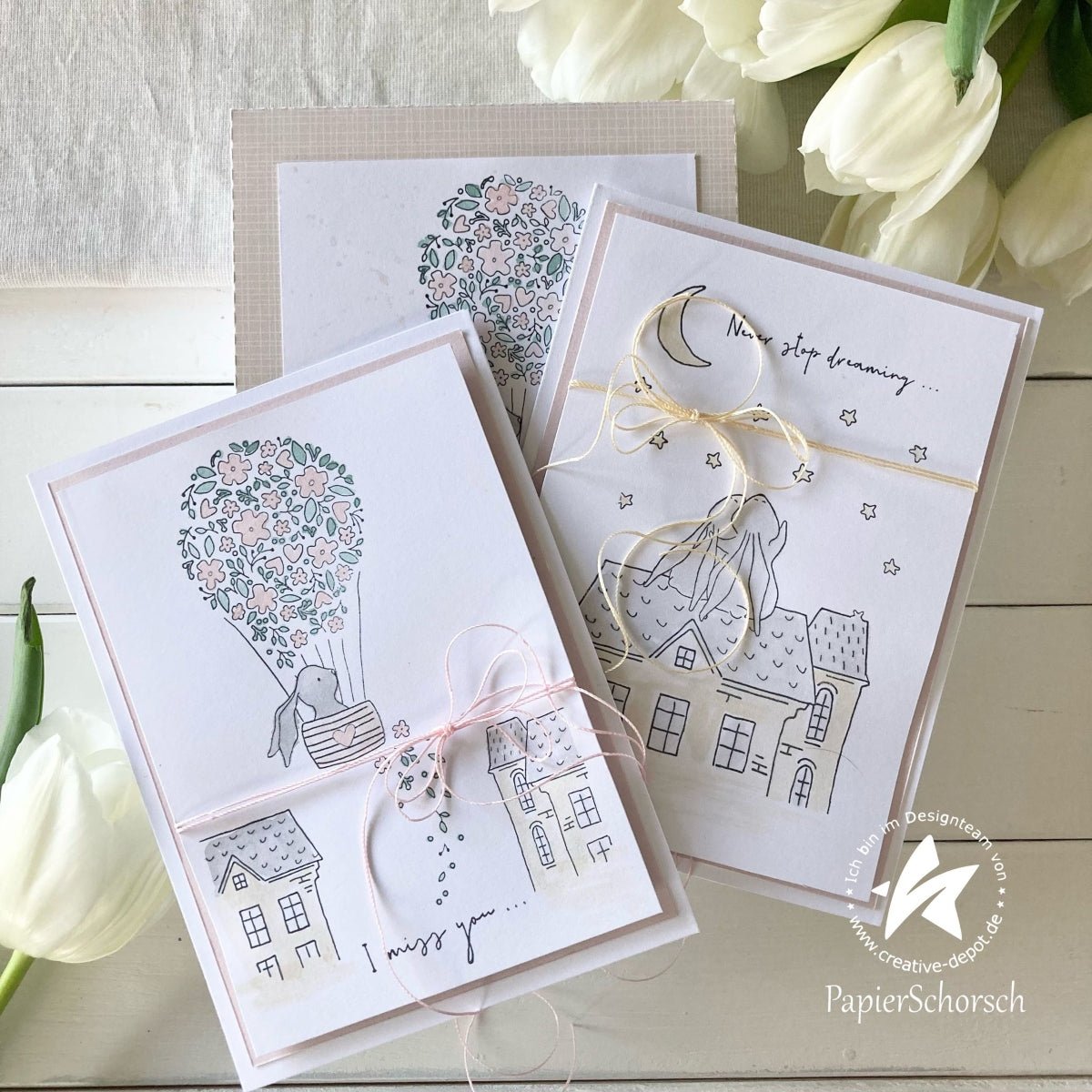 Creative Depot - You are my whole world I - Stempelset A5