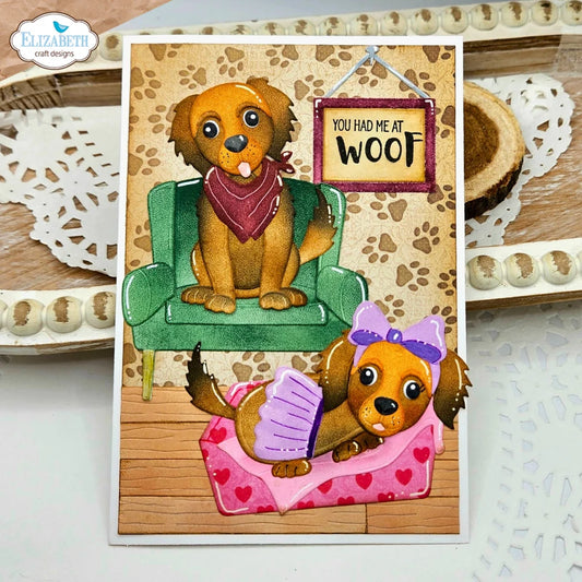 Elizabeth Craft Designs Dog Days Dies Dogs