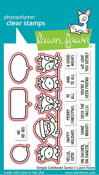 Lawn Fawn - Simply Celebrate Santa - Lawn Cuts