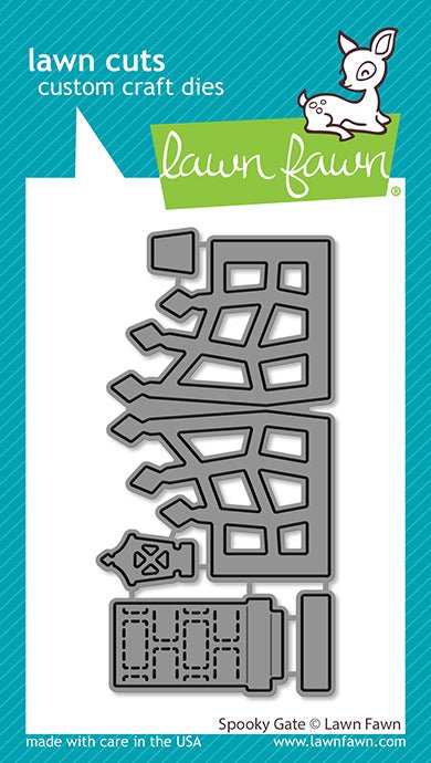 Lawn Fawn - Spooky Gate - Stand alone Stanzschablonen