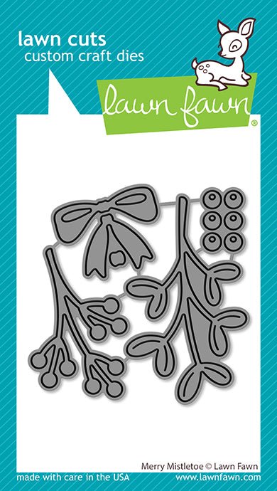 Lawn Fawn - Merry Mistletoe - Stand alone Stanzschablonen