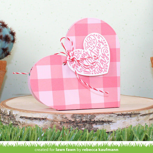 Lawn Fawn - Magic heart messages - Stanzen