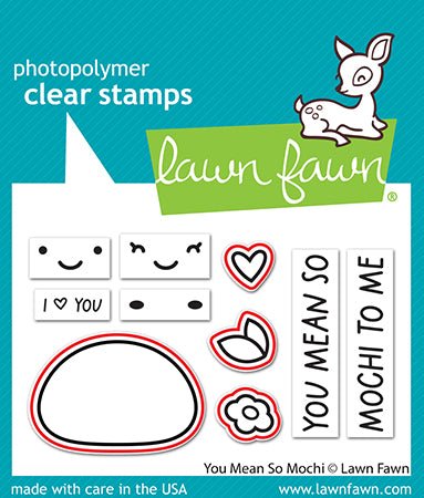 Lawn Fawn - You mean so mochi - Stanzen
