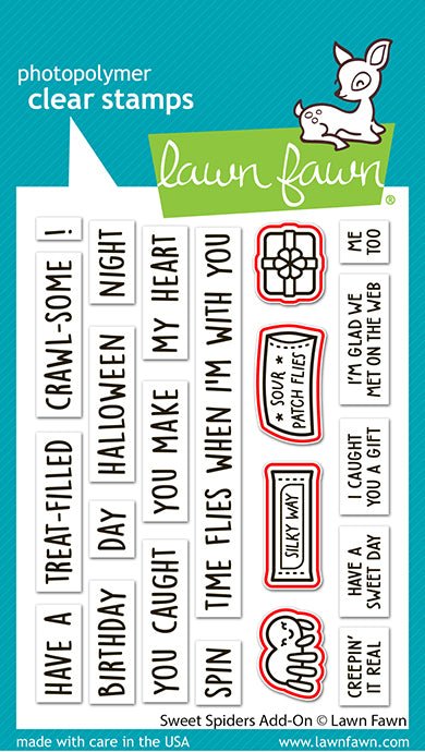 Lawn Fawn Sweet Spiders Add-On Lawn Cuts