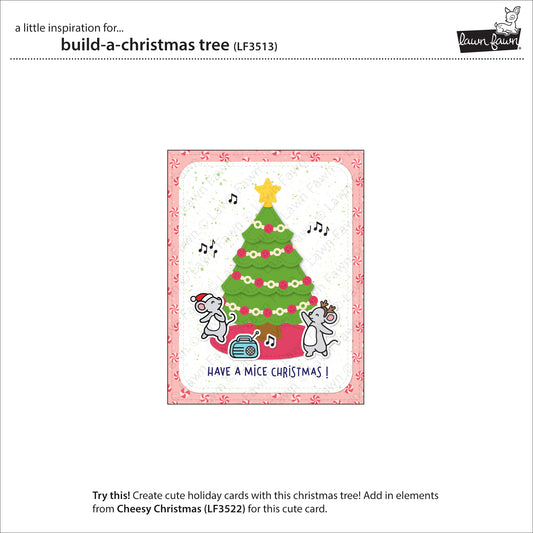 Lawn Fawn - Build-A-Christmas Tree - Stand Alone Stanzen