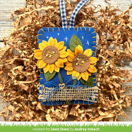 Lawn Fawn - Sunny Sunflower - Stand Alone Stanzen