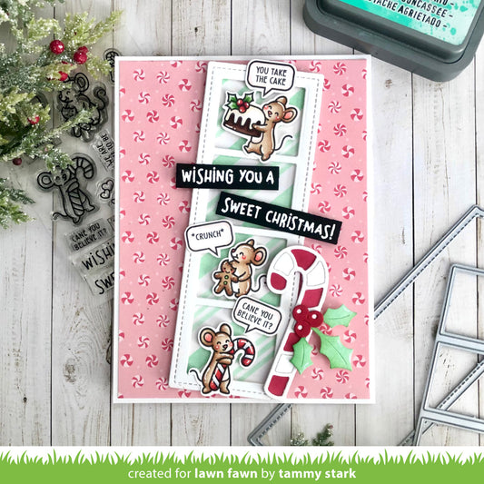 Lawn Fawn sweet christmas mice