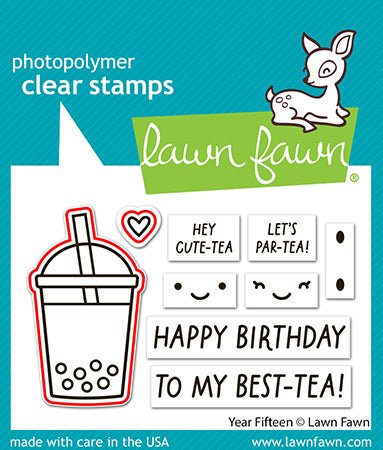 Lawn Fawn Year Fifteen – Outline Stanzen passend zum Stempelset Year Fifteen