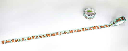 Washi Tape 15 mm×10 m Capybaras!