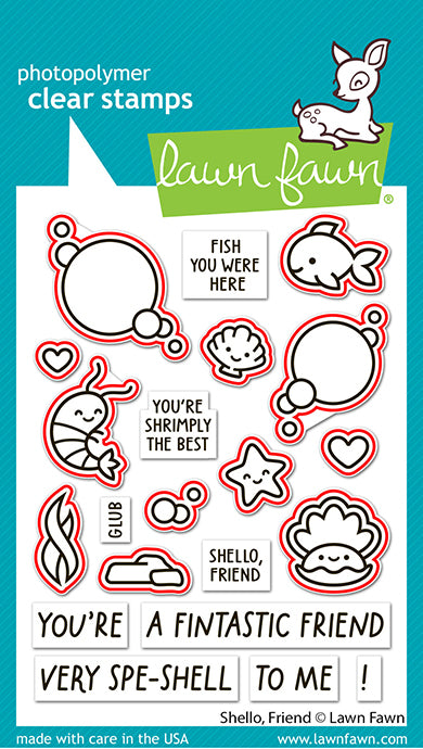 Dies Set für Shello, Friend von Lawn Fawn