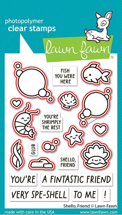 Dies Set für Shello, Friend von Lawn Fawn
