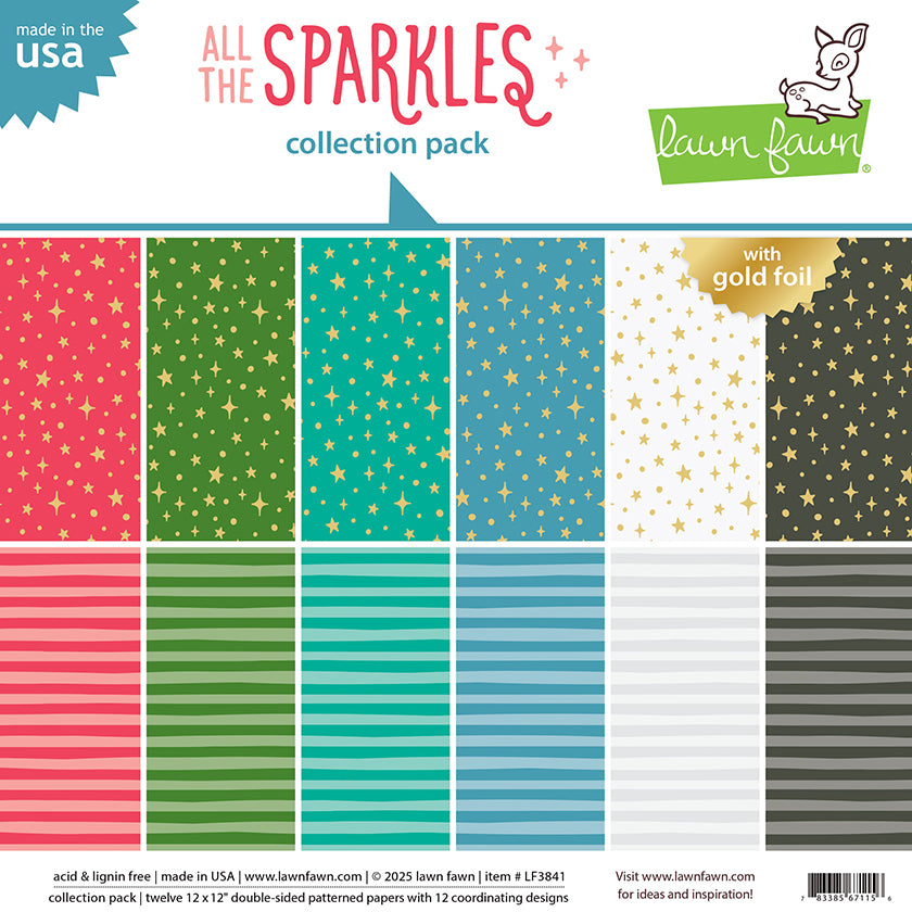 Lawn Fawn all the sparkles Collection Pack