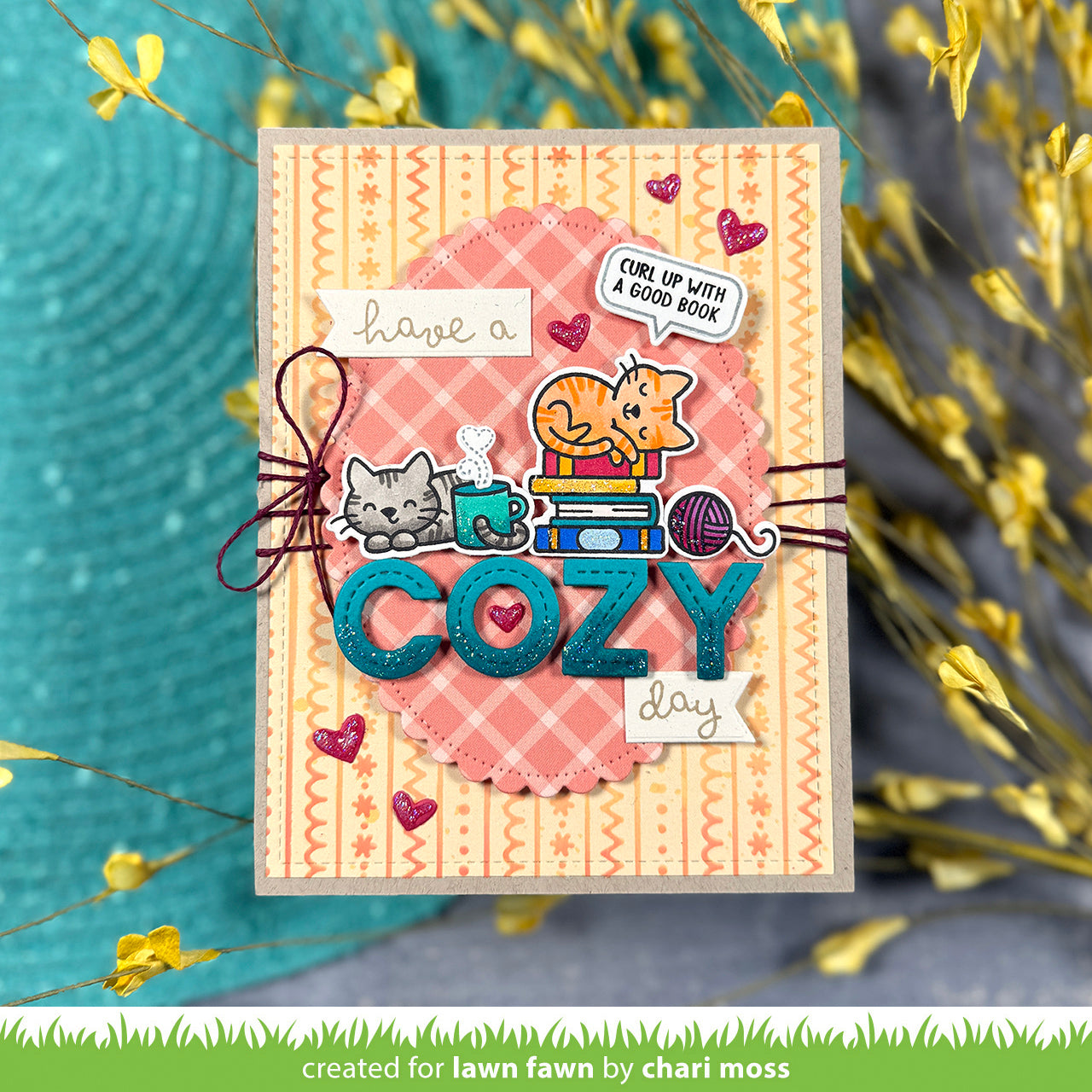 Lawn Fawn cozy cats