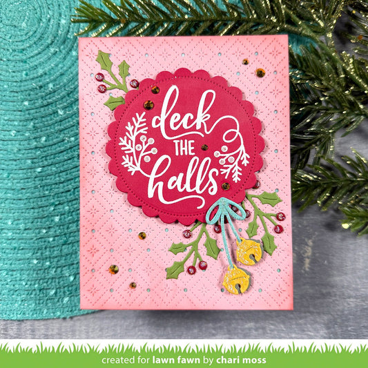Lawn Fawn big messages: christmas