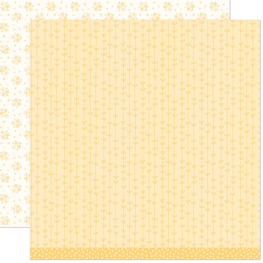 Lawn Fawn Marigold 12x12 Patterned Paper