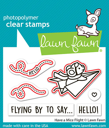 Lawn Fawn Have a Mice Flight Stanzen