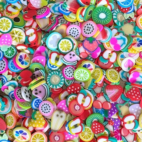 Lawn Fawn Mixed Fruit Clay Pieces Tiny Treasures