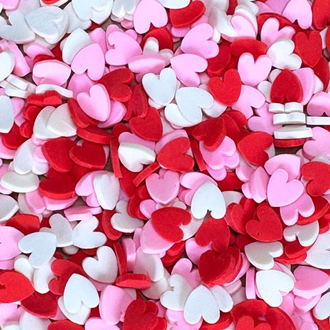 Lawn Fawn Heart Clay Pieces Tiny Treasures