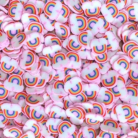 Lawn Fawn Rainbow Clay Pieces Tiny Treasures