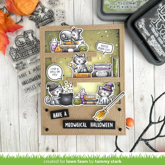 Lawn Fawn Hocus Purr-Cus! Add-on Clear Stamp Set 2x3