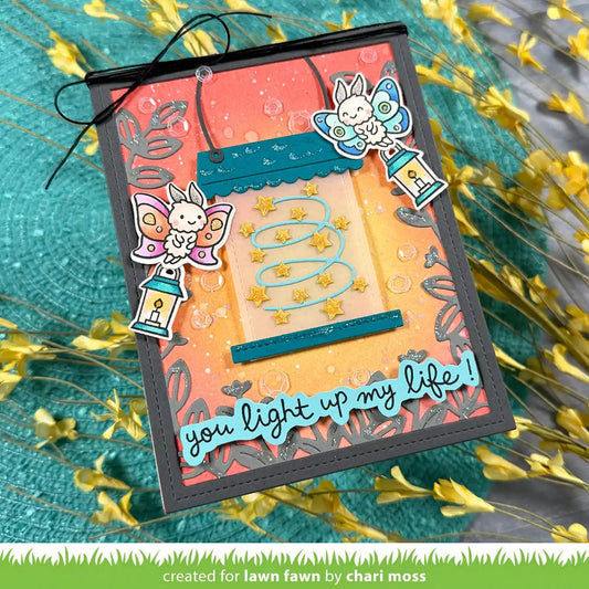 Lawn Fawn I Like Cute Moths Clear Stamp Set 4x6