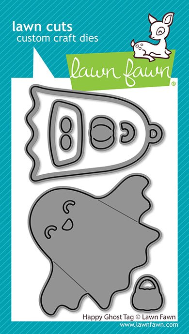 Lawn Fawn Lawn Cuts Happy Ghost Tag + Build-a-Potion Bottle