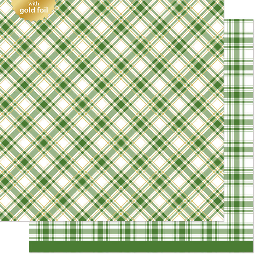 Lawn Fawn pinecone path Designpapier 12x12 Produktbild 2