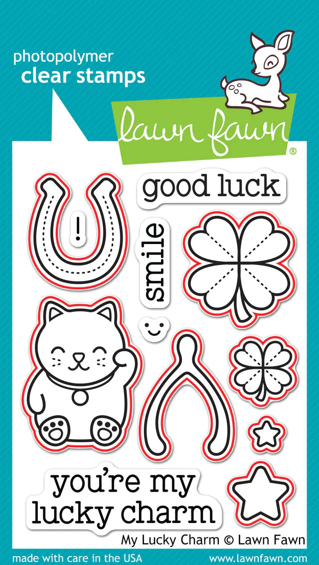 Lawn Fawn My lucky charm lawn cuts