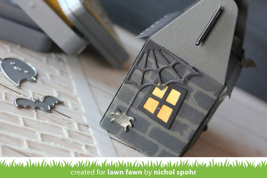 Lawn Fawn - Cute Cobweb - Stand alone Stanzen