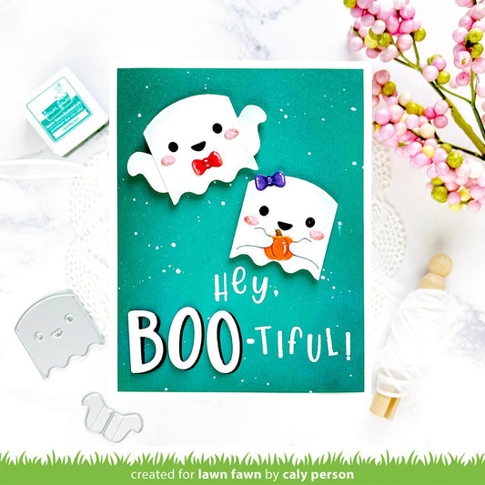 Lawn Fawn - Tiny Gift Box Ghost Add-On - Stand alone Stanzschablonen