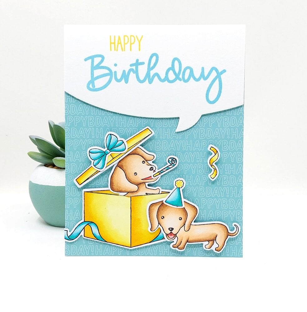 Studio Lights - Sweet Stories Stamp & Die Happy Birthday