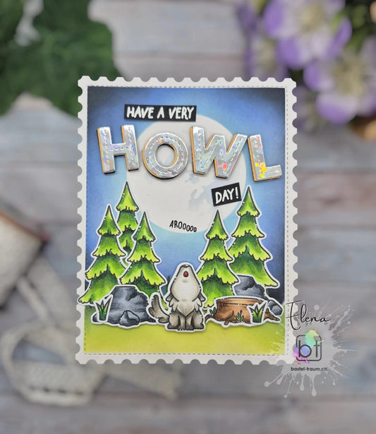 Materialien ✂️ 📏
Stanzen
Postage Rectangle Stackables
Stempel
Wild wolves add on
Distress Oxides
Stencil
Postage Rectangle Stackables
Moon ( Tim Holz)
