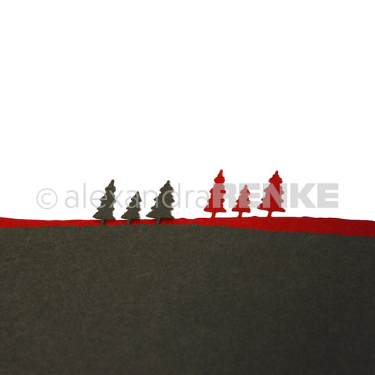 Alexandra Renke - Panorama 3 Bäume - Stanzen