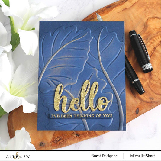 Altenew - 3D Embossing Folder - Alocasia 3D