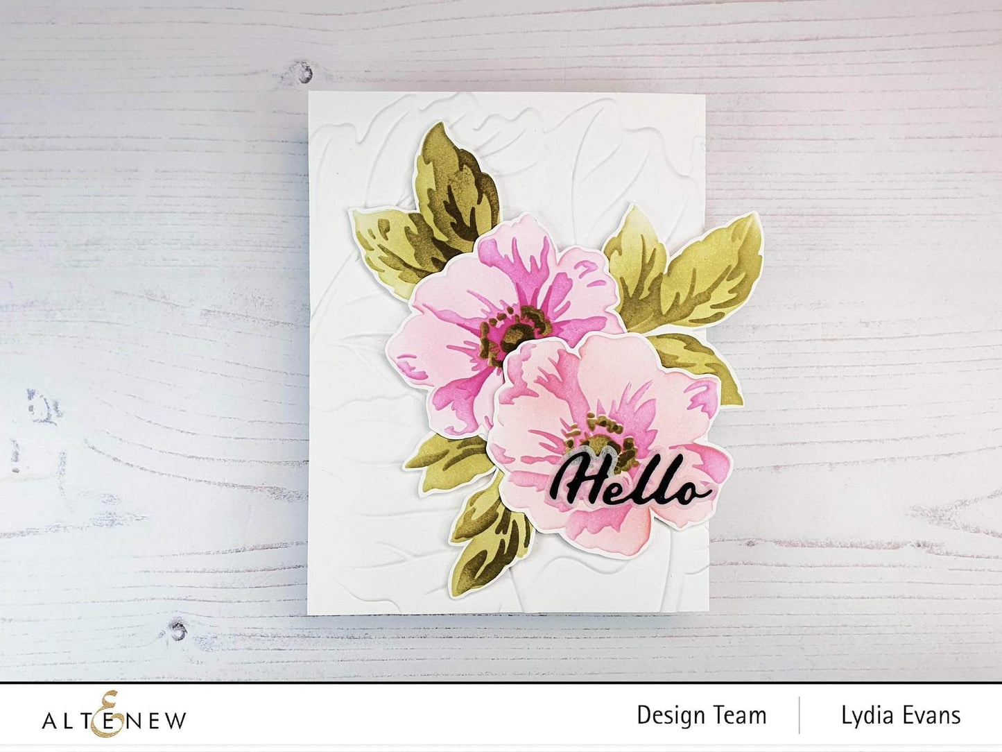 Altenew - 3D Embossing Folder - Alocasia 3D