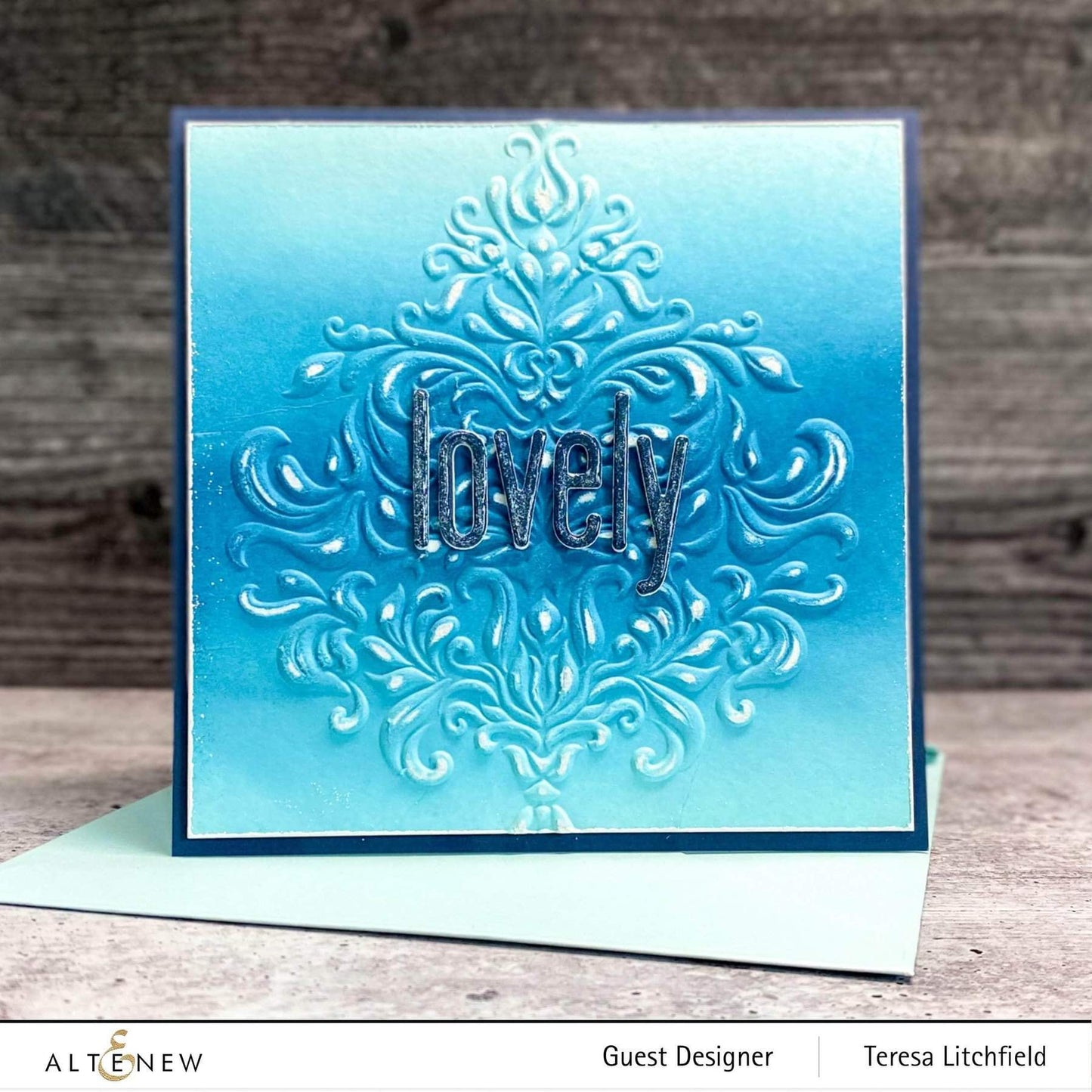 Altenew - 3D Embossing Folder - Beautiful Baroque 3D