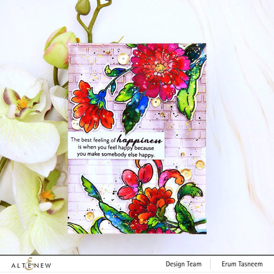 Altenew - 3D Embossing Folder - Brick Wall