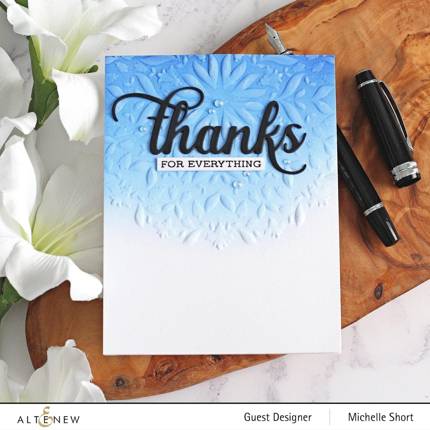 Altenew - 3D Embossing Folder - Charming Mandala