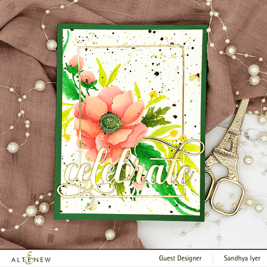 Altenew - 3D Embossing Folder - Cheerful Bloom 3D